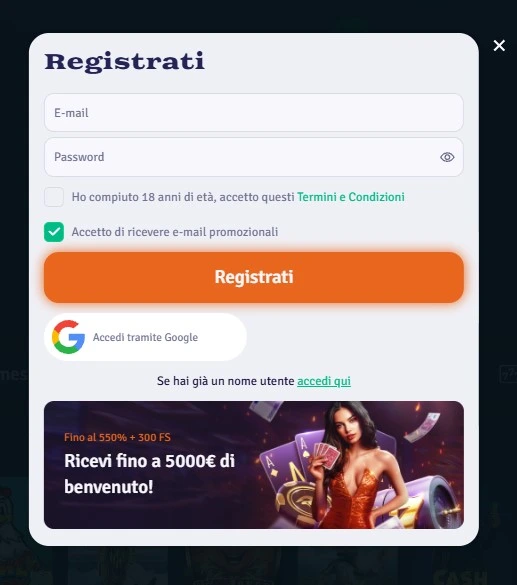 ardente-casino-registration